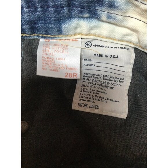 Adriano Goldschmied AG Womens Jeans size 28 The Farrah 70s Bell Bottoms Flare - Picture 9 of 9